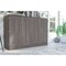 Bestar Pur 67W 66W Queen Cabinet Bed with Mattress, Bark Grey 126194-000047 - alternate 4
